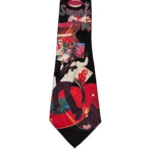 Colorful Swing Time Silk Necktie